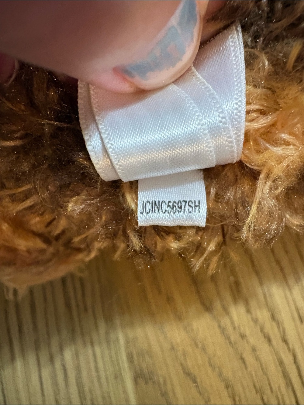 Jellycat Two-Tone tiger Retired- Dark Brown & Golden Tan - Picture 6 of 7